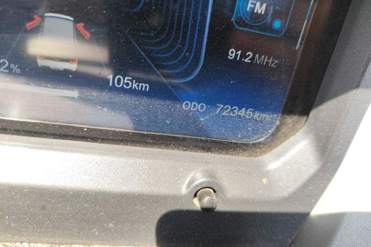 Used Chery QQ Ice Cream 2022 170km Sundae Phosphate Lithium-Ion Odometer Close Up
