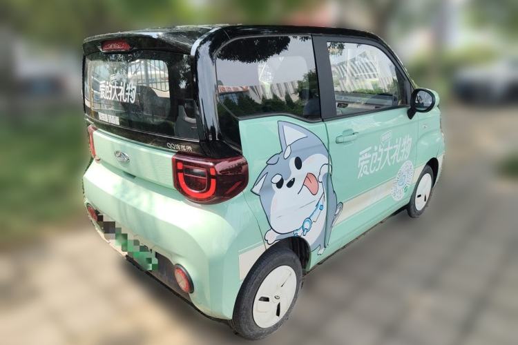 Used Chery QQ Ice Cream 2022 170km Sundae Phosphate Lithium-Ion Rear Right 45 Deg