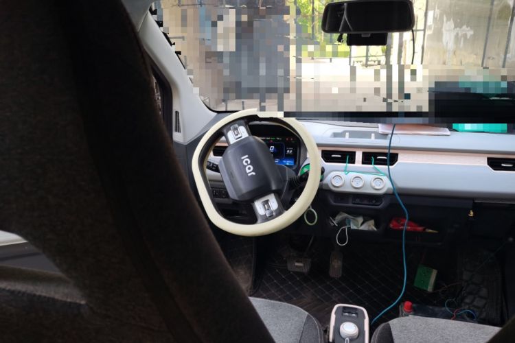 Used Chery QQ Ice Cream 2022 120km Conical Shape Lithium Iron Phosphate Steering Wheel