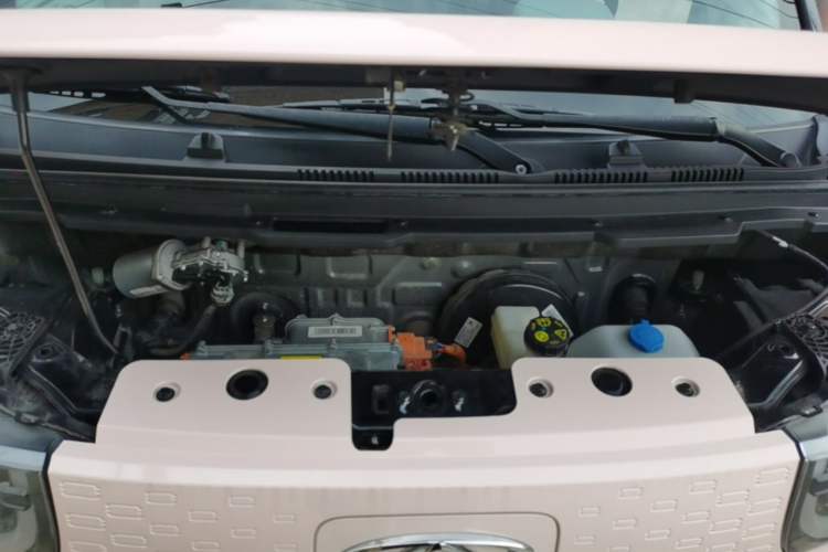 Used Chery QQ Ice Cream 2022 170km Sundae Phosphate Lithium-Ion Engine Bay