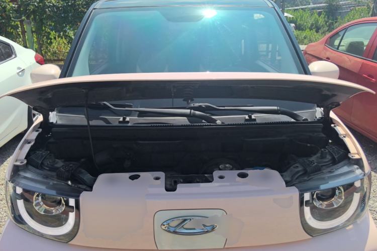 Used Chery QQ Ice Cream 2022 170km Sundae Phosphate Lithium-Ion Engine Bay