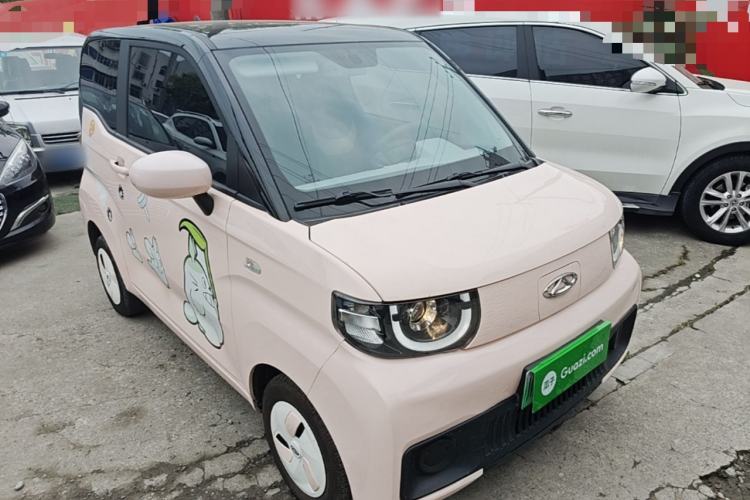 Used Chery QQ Ice Cream 2022 120km Conical Shape Lithium Iron Phosphate Front Right 45 Deg