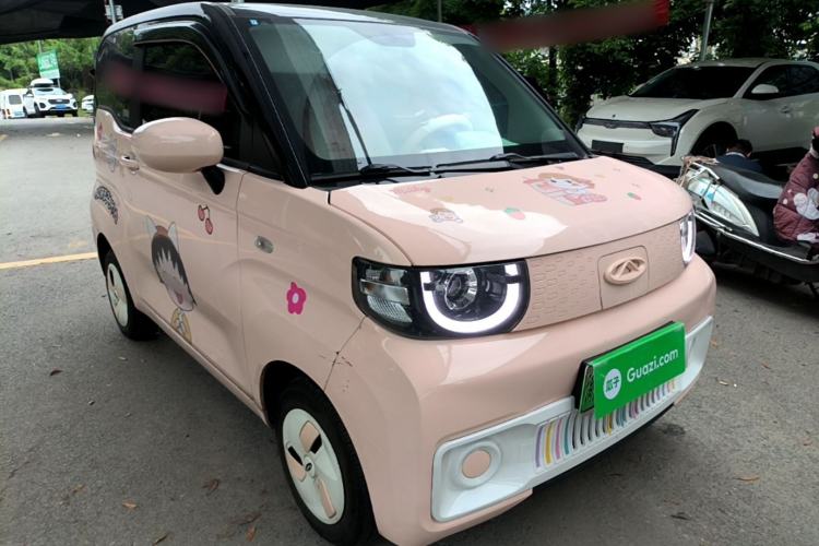 Used Chery QQ Ice Cream 2022 170km Sundae Phosphate Lithium-Ion Front Right 45 Deg