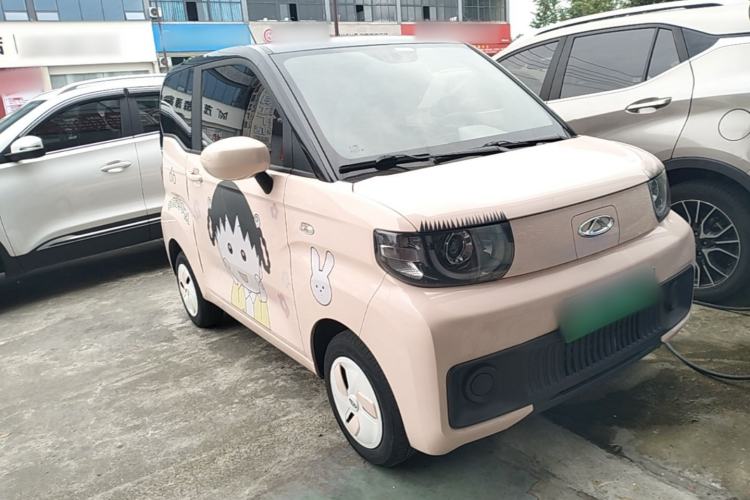 Used Chery QQ Ice Cream 2022 120km Conical Shape Lithium Iron Phosphate Front Right 45 Deg