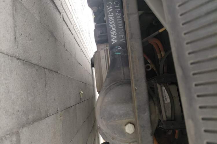 Used Chery QQ Ice Cream 2022 Pudding Model Chassis Rear