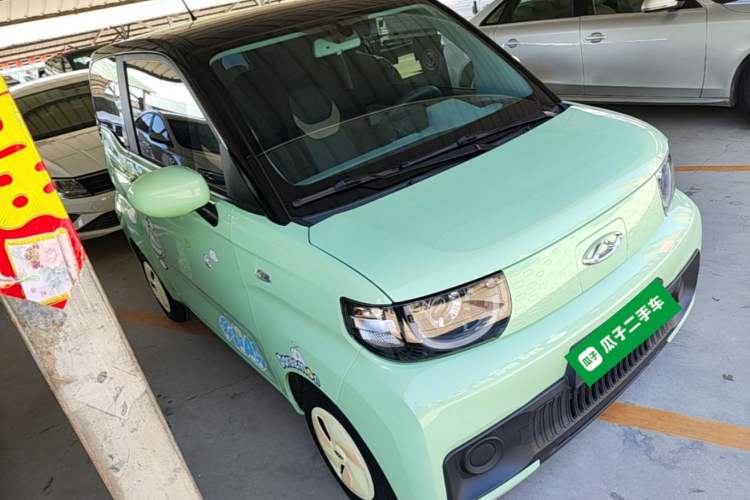 Used Chery QQ Ice Cream 2022 170km Sundae Ternary Lithium Front Right 45 Deg