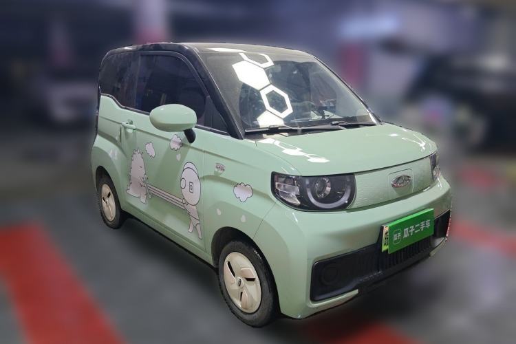 Used Chery QQ Ice Cream 2022 120km Conical Shape Lithium Iron Phosphate Front Right 45 Deg