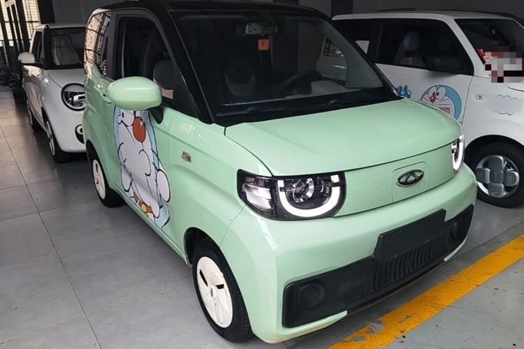 Used Chery QQ Ice Cream 2022 120km Conical Shape Lithium Iron Phosphate Front Right 45 Deg