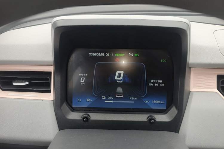 Used Chery QQ Ice Cream 2022 170km Sundae Phosphate Lithium-Ion Instrument Cluster