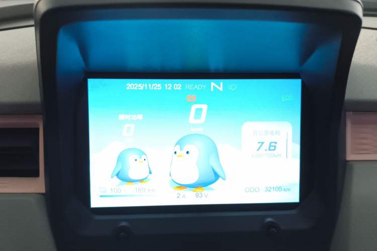 Used Chery QQ Ice Cream 2022 170km Sundae Phosphate Lithium-Ion Instrument Cluster