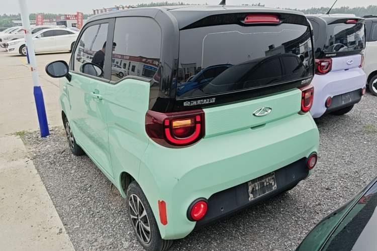 Used Chery QQ Ice Cream 2022 170km Sundae Phosphate Lithium-Ion Rear Left 45 Deg