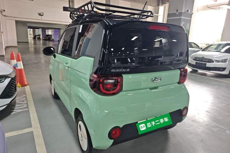 Used Chery QQ Ice Cream 2022 170km Sundae Phosphate Lithium-Ion Rear Left 45 Deg