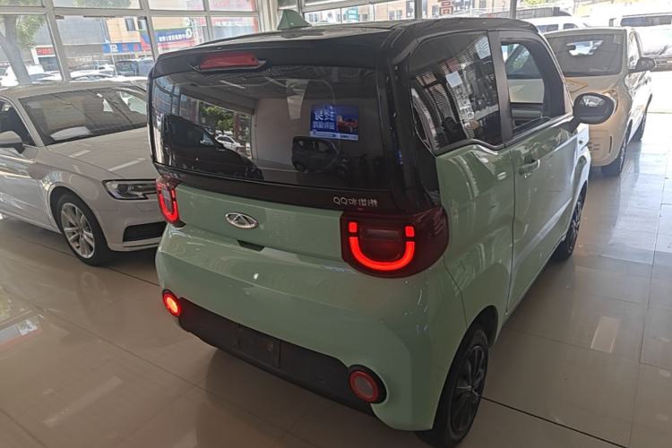 Used Chery QQ Ice Cream 2022 120km Conical Shape Lithium Iron Phosphate Rear Right 45 Deg