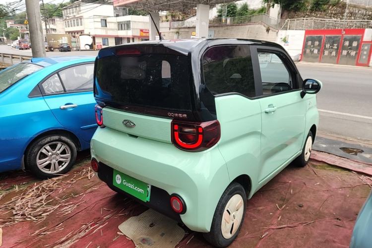 Used Chery QQ Ice Cream 2022 170km Sundae Phosphate Lithium-Ion Rear Right 45 Deg