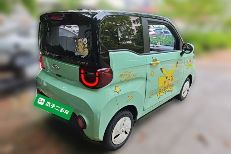 Used Chery QQ Ice Cream 2022 170km Sundae Phosphate Lithium-Ion Rear Right 45 Deg