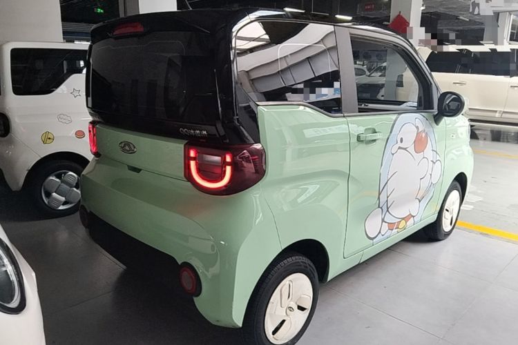 Used Chery QQ Ice Cream 2022 120km Conical Shape Lithium Iron Phosphate Rear Right 45 Deg