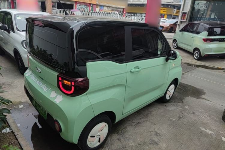 Used Chery QQ Ice Cream 2022 120km Conical Shape Lithium Iron Phosphate Rear Right 45 Deg