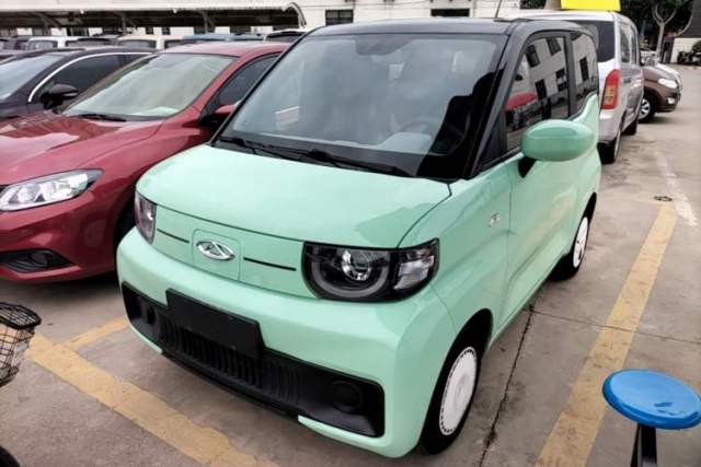 Used Chery QQ Ice Cream 2022 120km Conical Shape Lithium Iron Phosphate