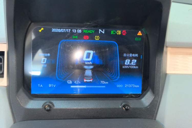 Used Chery QQ Ice Cream 2022 170km Sundae Phosphate Lithium-Ion Instrument Cluster