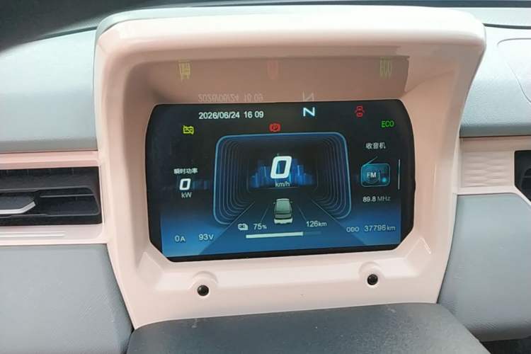 Used Chery QQ Ice Cream 2022 170km Sundae Phosphate Lithium-Ion Instrument Cluster