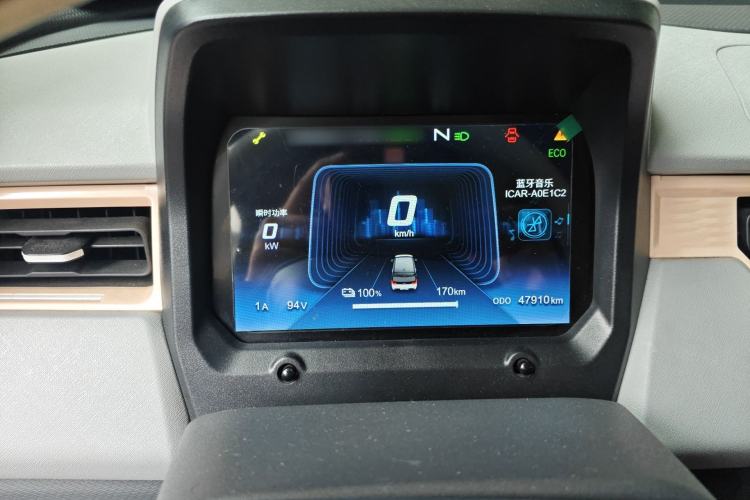 Used Chery QQ Ice Cream 2022 170km Sundae Phosphate Lithium-Ion Instrument Cluster
