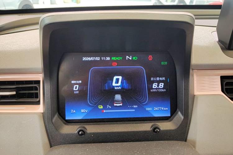Used Chery QQ Ice Cream 2022 170km Sundae Phosphate Lithium-Ion Instrument Cluster