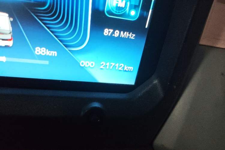 Used Chery QQ Ice Cream 2022 170km Sundae Phosphate Lithium-Ion Odometer Close Up