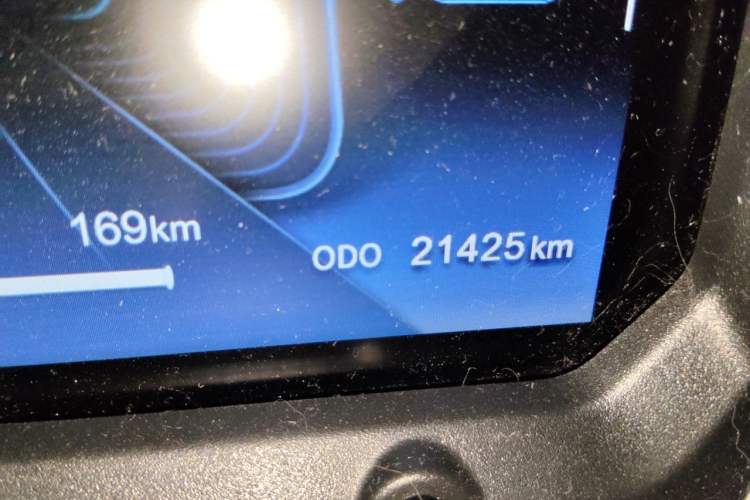 Used Chery QQ Ice Cream 2022 170km Sundae Phosphate Lithium-Ion Odometer Close Up