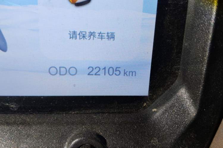 Used Chery QQ Ice Cream 2022 170km Sundae Phosphate Lithium-Ion Odometer Close Up