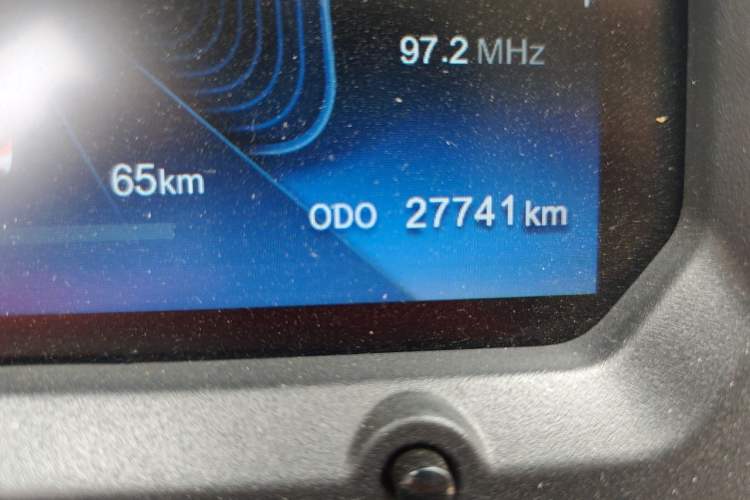 Used Chery QQ Ice Cream 2022 170km Sundae Phosphate Lithium-Ion Odometer Close Up
