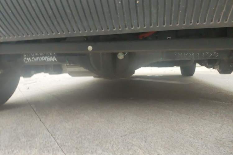 Used Chery QQ Ice Cream 2022 170km Sundae Phosphate Lithium-Ion Chassis Rear