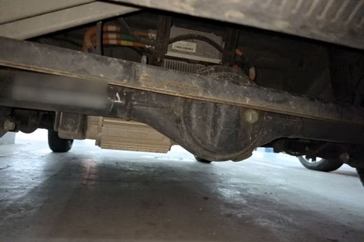 Used Chery QQ Ice Cream 2022 170km Sundae Phosphate Lithium-Ion Chassis Rear