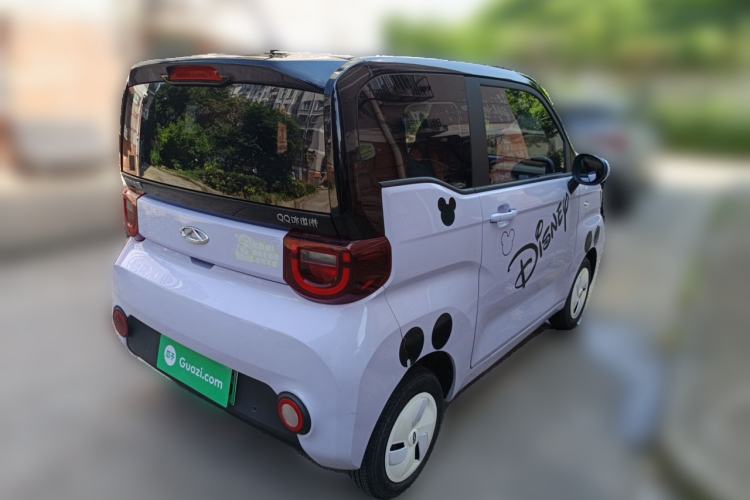 Used Chery QQ Ice Cream 2022 170km Sundae Phosphate Lithium-Ion Rear Right 45 Deg