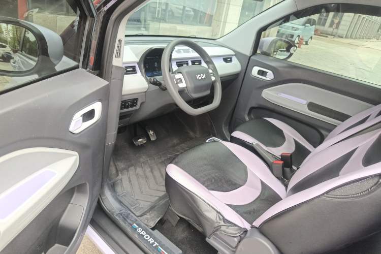 Used Chery QQ Ice Cream 2022 170km Sundae Ternary Lithium Driver Seat