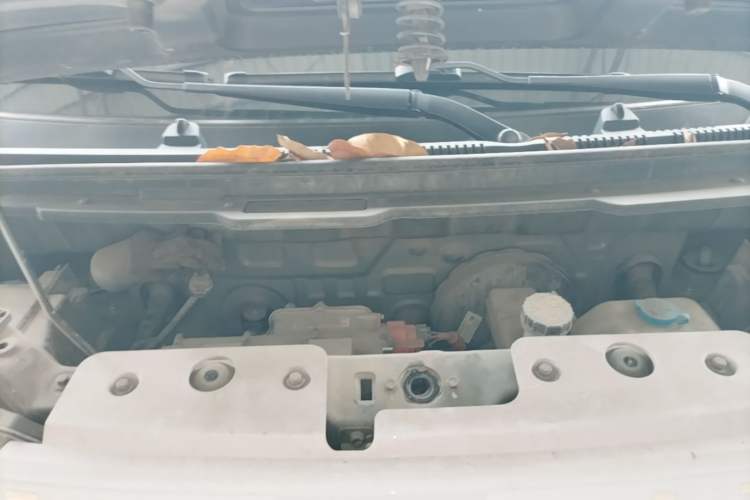 Used Chery QQ Ice Cream 2022 120km Conical Shape Lithium Iron Phosphate Engine Bay