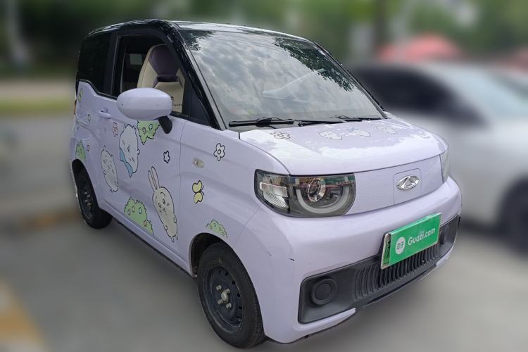 Used Chery QQ Ice Cream 2022 170km Sundae Phosphate Lithium-Ion Front Right 45 Deg