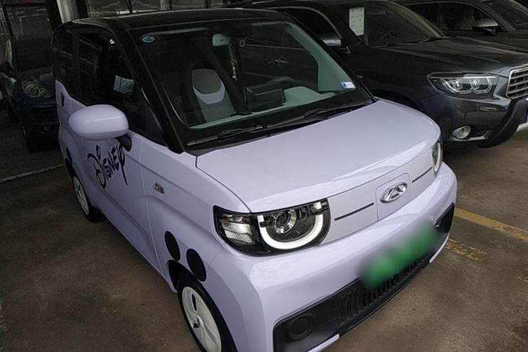 Used Chery QQ Ice Cream 2022 170km Sundae Phosphate Lithium-Ion Front Right 45 Deg