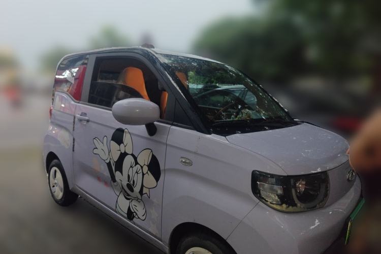 Used Chery QQ Ice Cream 2022 170km Sundae Phosphate Lithium-Ion Front Right 45 Deg