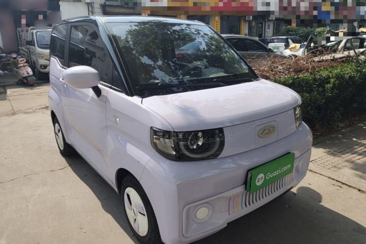 Used Chery QQ Ice Cream 2022 120km Conical Shape Lithium Iron Phosphate Front Right 45 Deg