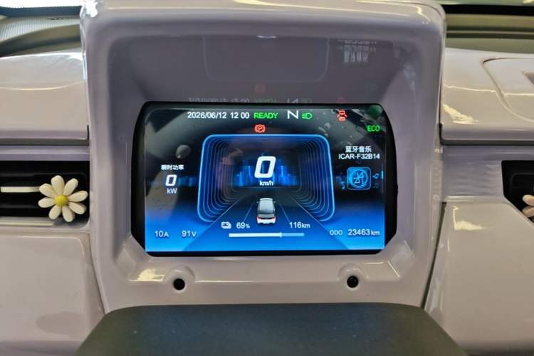 Used Chery QQ Ice Cream 2022 170km Sundae Phosphate Lithium-Ion Instrument Cluster