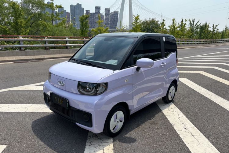 Used Chery QQ Ice Cream 2022 170km Sundae Phosphate Lithium-Ion Guazi used car, China used car export, Used car for sale, Used Chery QQ cars, Cheapest cars for sale, Electric vehicle, New energy car