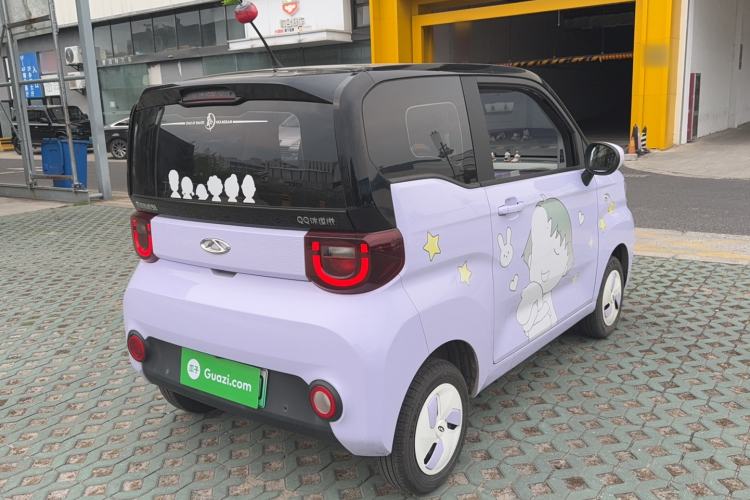 Used Chery QQ Ice Cream 2022 120km Conical Shape Lithium Iron Phosphate Rear Right 45 Deg