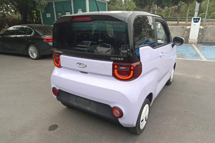 Used Chery QQ Ice Cream 2022 170km Sundae Phosphate Lithium-Ion Rear Right 45 Deg