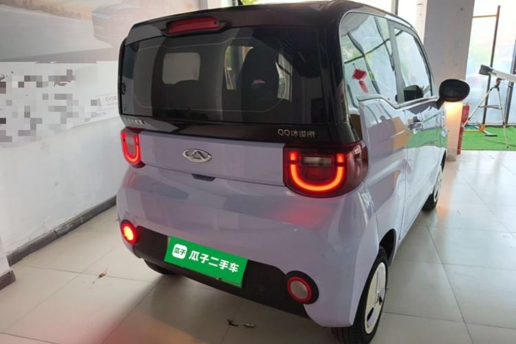 Used Chery QQ Ice Cream 2022 120km Conical Shape Lithium Iron Phosphate Rear Right 45 Deg