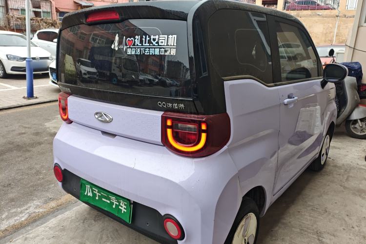 Used Chery QQ Ice Cream 2022 120km Conical Shape Lithium Iron Phosphate Rear Right 45 Deg