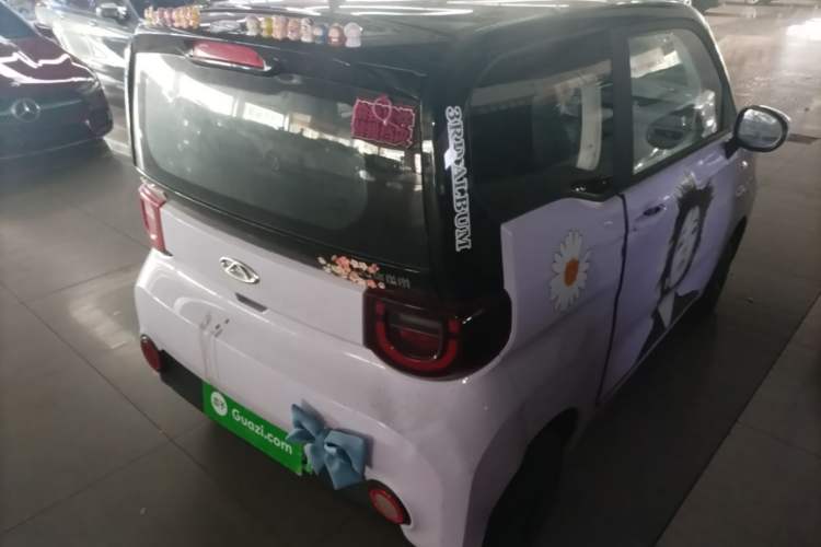 Used Chery QQ Ice Cream 2022 170km Sundae Phosphate Lithium-Ion Rear Right 45 Deg