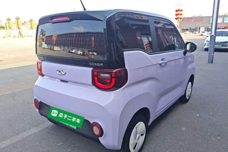 Used Chery QQ Ice Cream 2022 170km Sundae Phosphate Lithium-Ion Rear Right 45 Deg