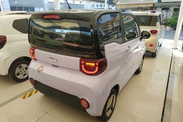 Used Chery QQ Ice Cream 2022 170km Sundae Phosphate Lithium-Ion Rear Right 45 Deg
