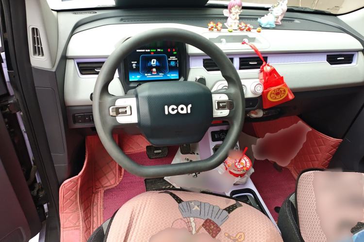 Used Chery QQ Ice Cream 2022 120km Conical Shape Lithium Iron Phosphate Steering Wheel