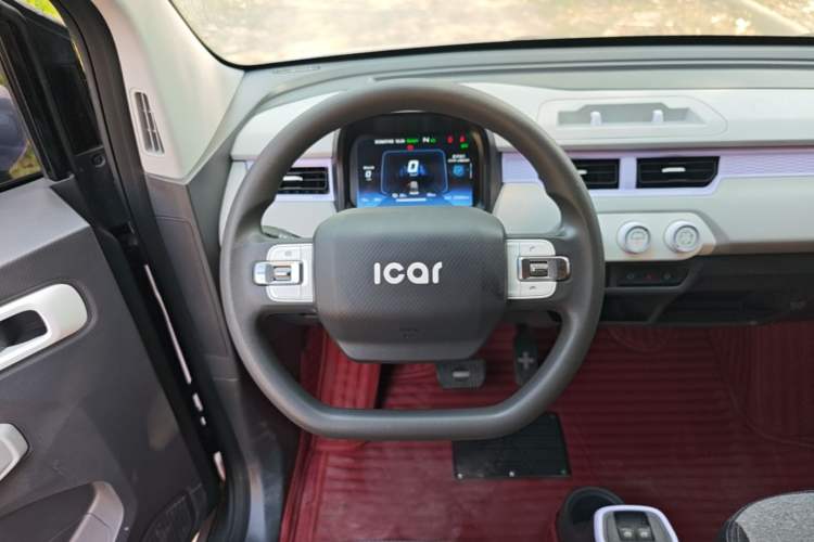 Used Chery QQ Ice Cream 2022 120km Conical Shape Lithium Iron Phosphate Steering Wheel